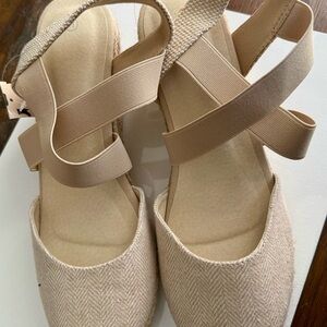 Chic Beige Espadrille Sandals for Women